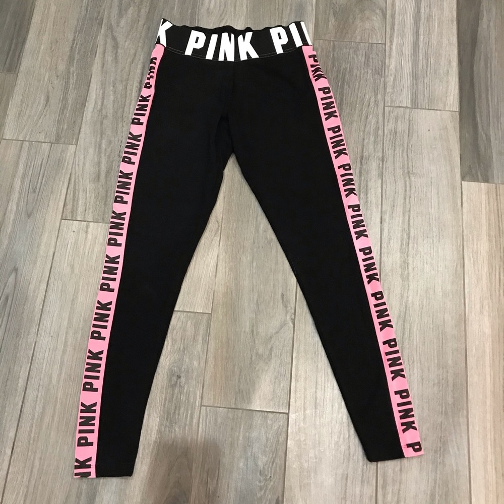Pink Victoria’s Secret tights